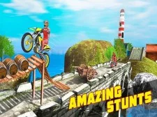 3D Loco Imposible Tricky BMM Bike Racing Stunt