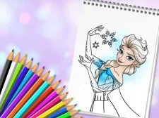 Increíble libro para colorear de princesas